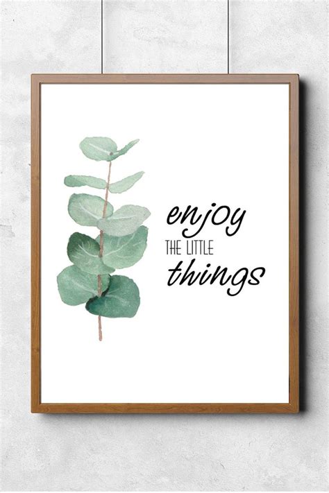 Printable Quotes greenery | Inspirational wall art, Office wall art, Quote prints