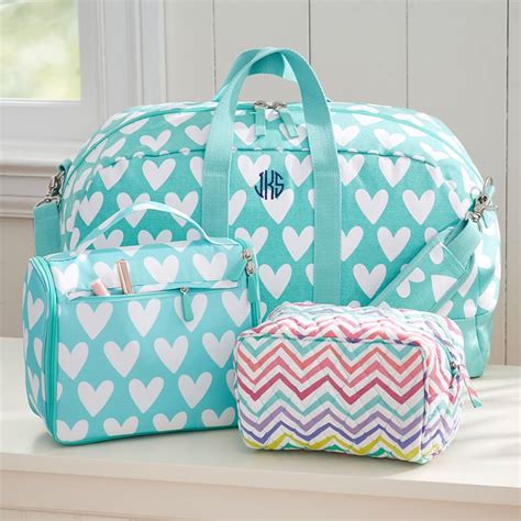 Jet-Set Pool Hearts Ultimate Teen Toiletry Bag | Pottery Barn Teen