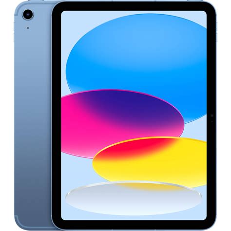 Apple 10.9" iPad (10th Gen, 256GB, Wi-Fi + 5G NR, Blue)