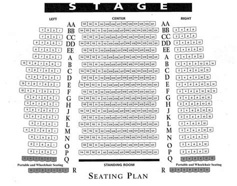 Blue Gate Theater Seating Chart