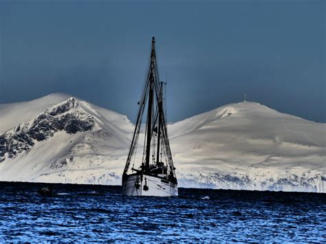 Ski Touring from Boat in Norway