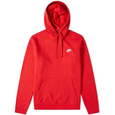 Nike Club Pullover Hoody | Hoodies, Red nike hoodie, Trendy hoodies