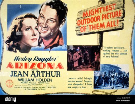 ARIZONA (1940) POSTER JEAN ARTHUR, WESLEY RUGGLES (DIR) AZNA 006 Stock Photo, Royalty Free Image ...