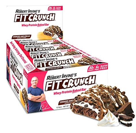 FITCRUNCH Protein Bars | Designed by Robert Irvine | World’s Only 6 ...