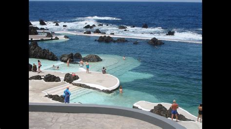 Porto Moniz natural pools Madeira Island Portugal - YouTube