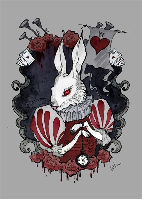 White Rabbit by IrenHorrors on DeviantArt