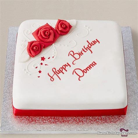 Happy Birthday Donna Cakes, Cards, Wishes