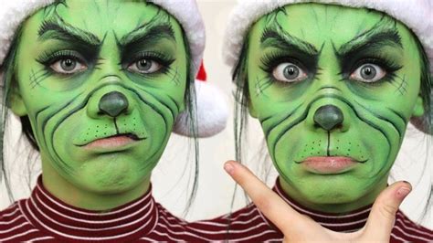 Grinch makeup tutorial | Christmas character costumes, The grinch ...