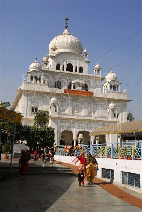 Photo of Gurdwara Motibagh Sahib Temple by Photo Stock Source temple, New Delhi, Delhi, India ...