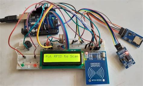 RFID RC522 Attendance System Using Arduino with Data Logger