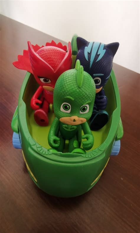 PJ Masks Gekko Mobile with complete team, Hobbies & Toys, Toys & Games ...