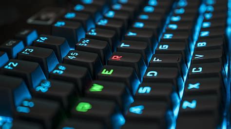 2560x1440px | free download | HD wallpaper: black computer keyboard, RGB, mechanical keyboard ...