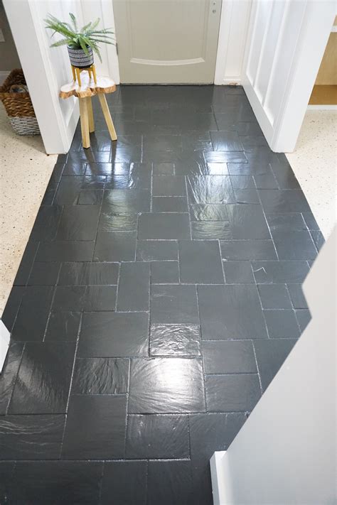 How to Paint Slate Floor