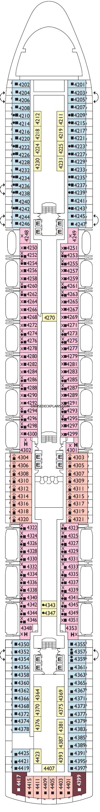 Costa Deliziosa Deck Plans, Layouts, Pictures, Videos