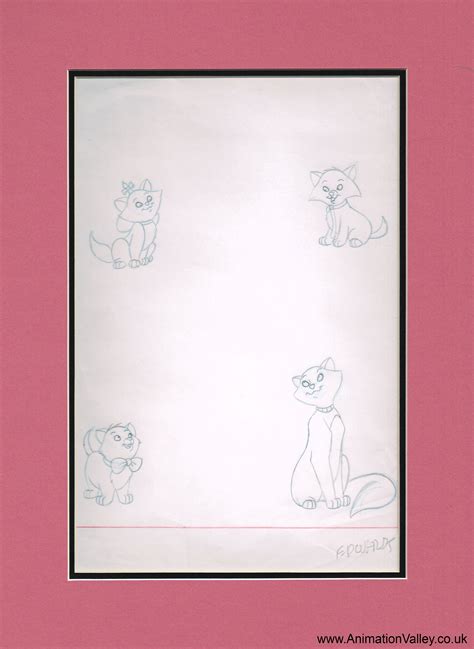 Original Aristocats concept artwork - Animation Cels Photo (35203365 ...