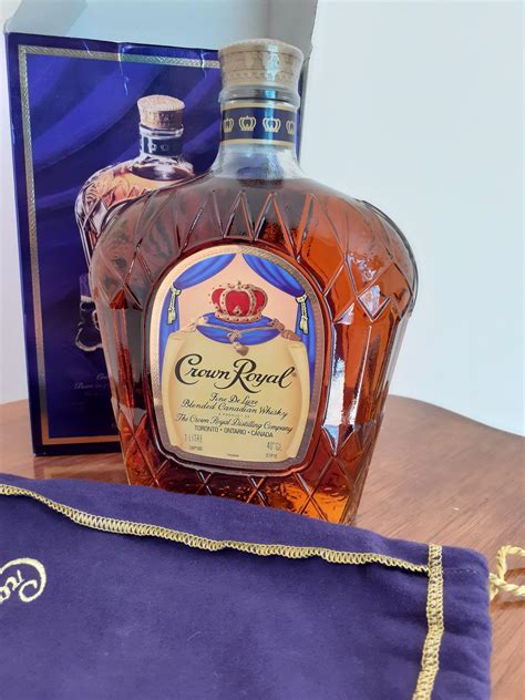 I found an unopened bottle of Crown Royal from 2003 while cleaning out ...