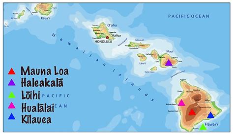 The 5 Active Volcanoes of Hawaii - WorldAtlas.com