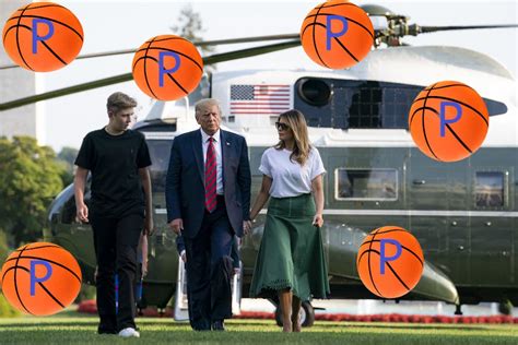 SPORTS REPORT: Penn Basketball Already Recruiting 6-Foot-6-Inch Forward Barron Trump | Under the ...