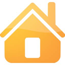 Web 2 orange 2 home icon - Free web 2 orange 2 home icons - Web 2 ...