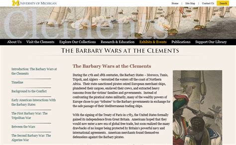 The Learning Professor: Website Spotlight: Barbary Wars