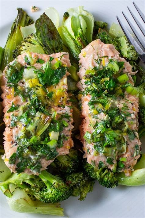 Baked Trout With Lemon, Butter & Herbs | Recipe | Salmon recipes, Baked trout, Healthy eating ...