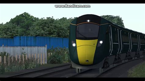 Train Simulator 2017: **EXCLUSIVE** GWR Green Class 800 + 800004 On Test Run at Patchway! - YouTube