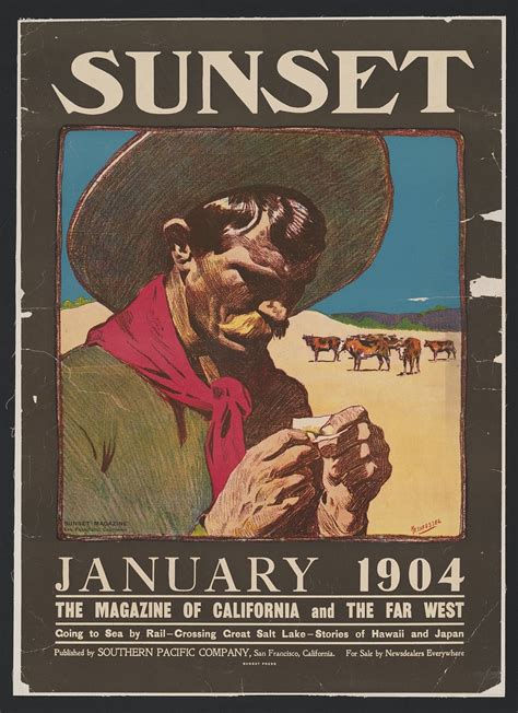 Sunset, January 1904 magazine California | Free Photo - rawpixel