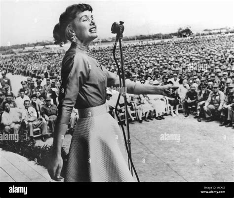 American actress and singer Debbie Reynolds performs at a concert for ...