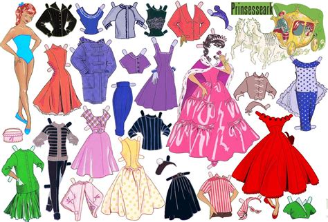 Printable Dress Up Dolls