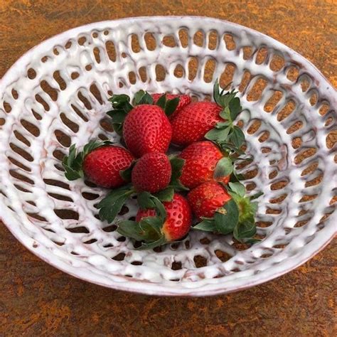 Ceramic Fruit Bowl - Etsy