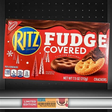 Fudge Covered Ritz - The Junk Food Aisle