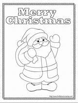 Free Printable Coloring Pages For Santa Claus sketch template
