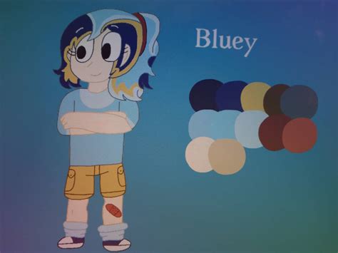 Bluey as a Human by Kathylovesnatsuki on DeviantArt