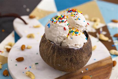 Homemade Vegan Ice Cream with Coconut Milk - Mind Over Munch