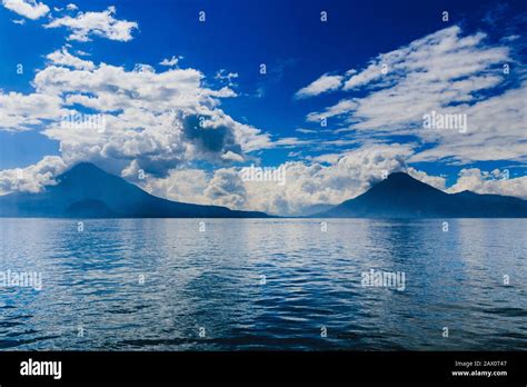 Volcanoes around lake atitlan hi-res stock photography and images - Alamy