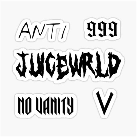 "Juice WRLD - Sticker Pack" Sticker for Sale by DeadassHouse | Redbubble