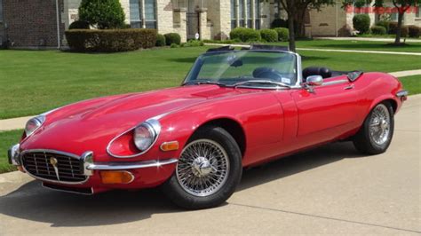 1972 Jaguar XKE OTS Convertible #'s matching V12 for sale - Jaguar E ...