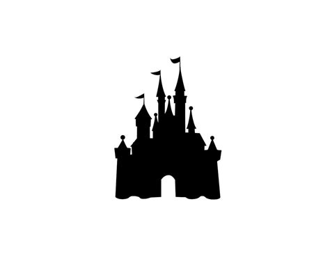 Disney Cinderella Castle SVG Walt Disney World | Etsy | Disney ...