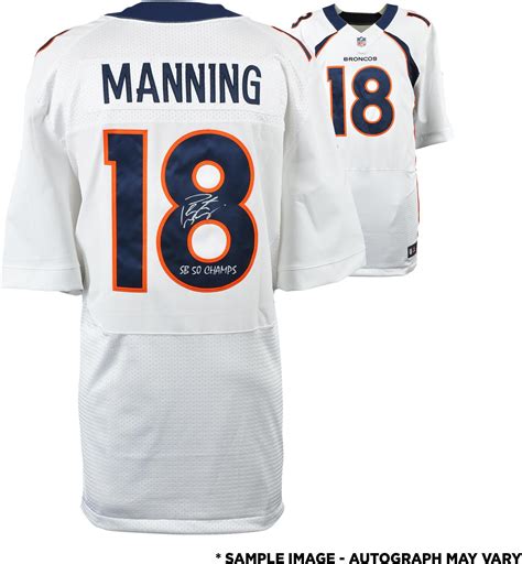 √ Peyton Manning Signed Jersey