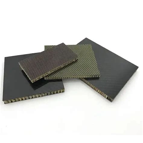 Honeycomb Core Sandwich Plates 3K Carbon Fiber Laminated Sheets ...