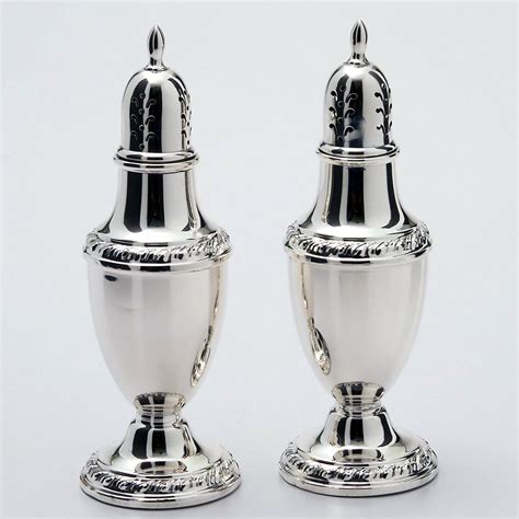 New and Vintage Sterling Silver Salt and Pepper Shakers | Trusted Since ...