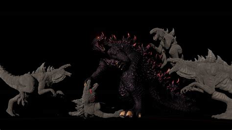 Godzilla Vs Zilla's by zalgo529 on DeviantArt