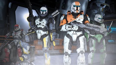 Delta Squad (Star Wars: Republic Commando) re-imagined as Halo 3-era ...