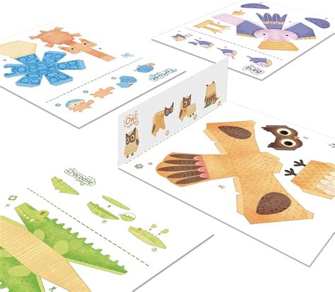 Origami Kit for Kids – 3D Animals – Karaze 78