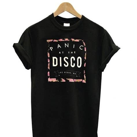 Panic at the disco band merch T-shirt in 2020 | Band tshirts, Disco ...