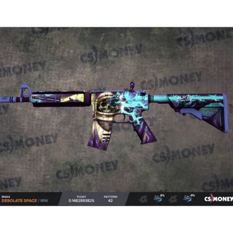 M4A4 Desolate Space MW, Video Gaming, Gaming Accessories, Game Gift ...