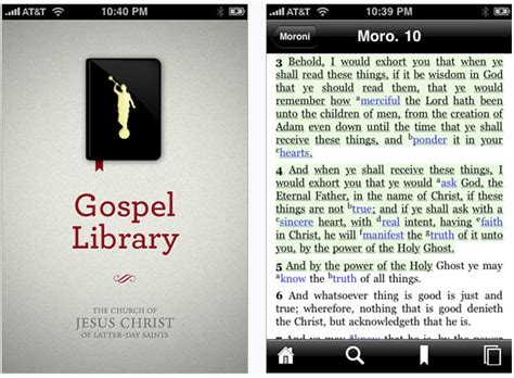 Gospel Library iPhone Application | LDS365: Resources from the Church & Latter-day Saints worldwide