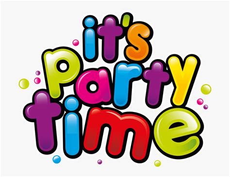 Clip Art Its A Party Clipart - Its Party Time Png , Free Transparent ...