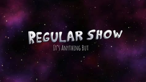 Regular Show Theme Song - YouTube