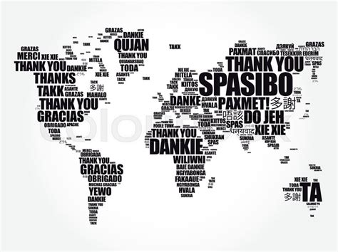 Thank You Languages Around World